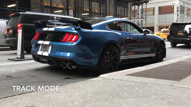 Ford дал послушать как звучит Shelby GT500